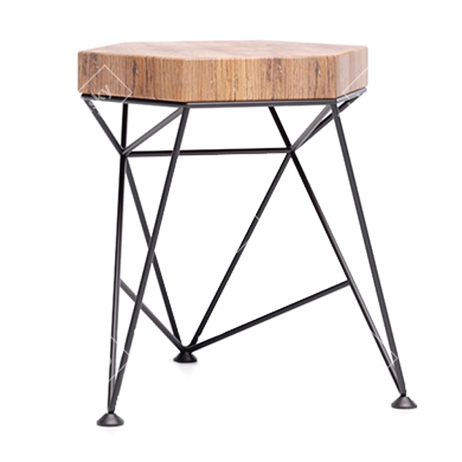 Spike: Uniquely Designed Stool 3D model image 6