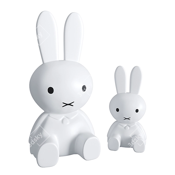 Mr Maria Lamp Collection: Miffy & Brown Bear 3D model image 3