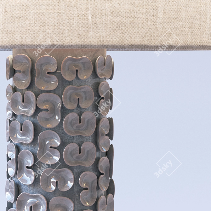 Arteriors Palma Table Lamp 3D model image 2