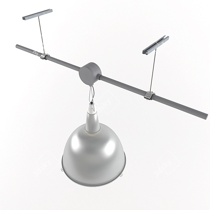 Title suggestion: Industrial Pendant Lighting 3D model image 2