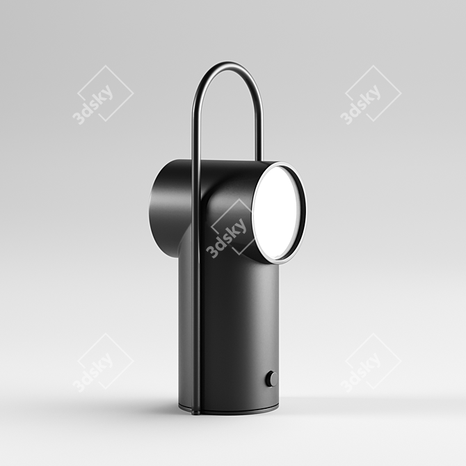 Elegant Bijou Table Lamp 3D model image 1