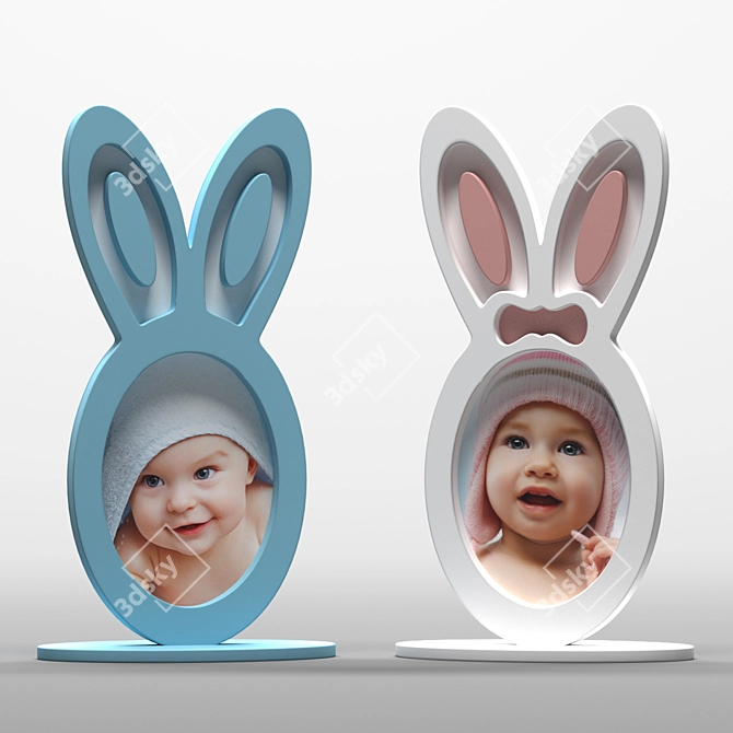 Sleek Photo Frames for Your Precious Memories 3D model image 2