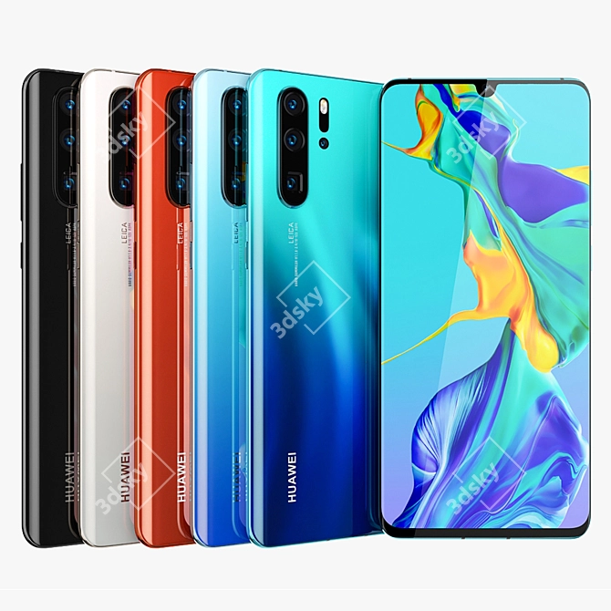 Huawei P30 Pro: Capture Stunning Moments 3D model image 1