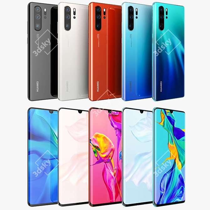 Huawei P30 Pro: Capture Stunning Moments 3D model image 2