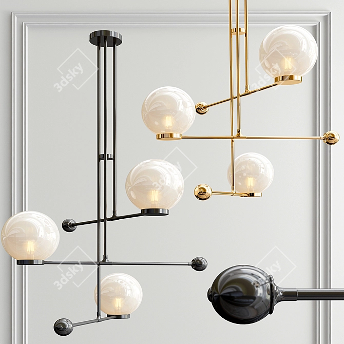 Autumn Delight Pendant 3D model image 1