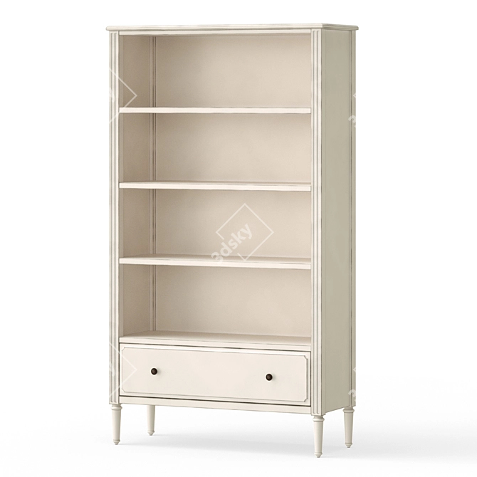 Provençal Nursery Shelf 3D model image 1