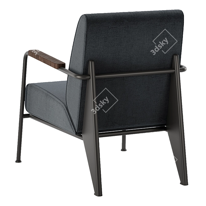 Vitra Lounge Chair 3D model image 2