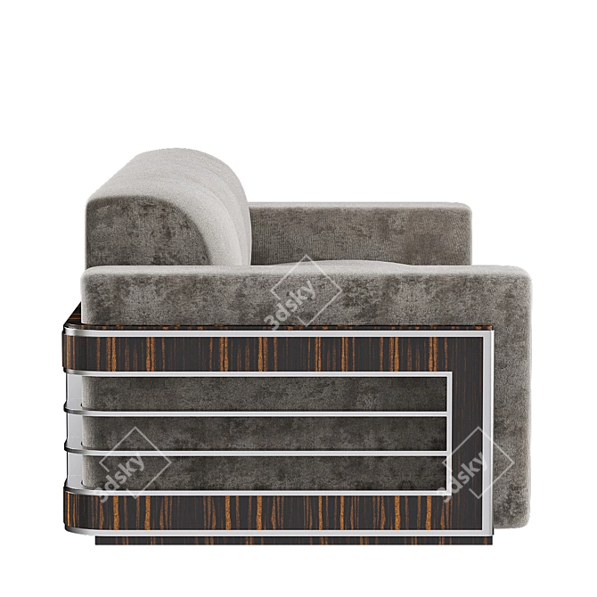 Luxury Pollaro Sofa YF103: Modern Elegance 3D model image 3
