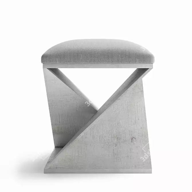 Elegant Benue Ottoman: Stylish and Versatile 3D model image 3