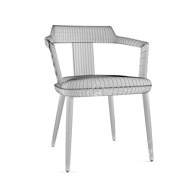 Elegant PORADA Tilly Chair: Timeless Design 3D model image 5