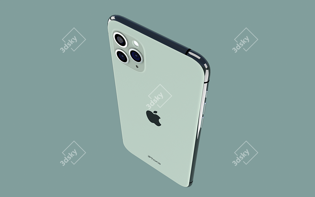Ultimate iPhone X Pro Max 3D model image 5