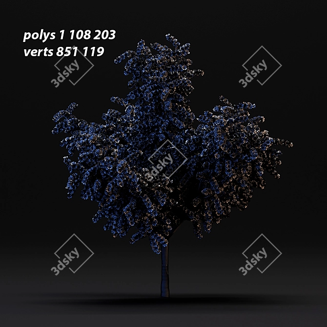 Cherry Blossom Tree 3D model image 2