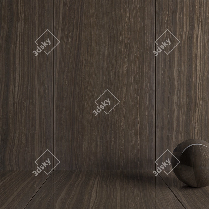 Eramosa Cafe Wall Tiles: Elegant Textured Design 3D model image 3