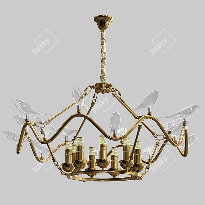 Lumen Lux 012: Radiant Illumination at its Finest! 3D model image 1
