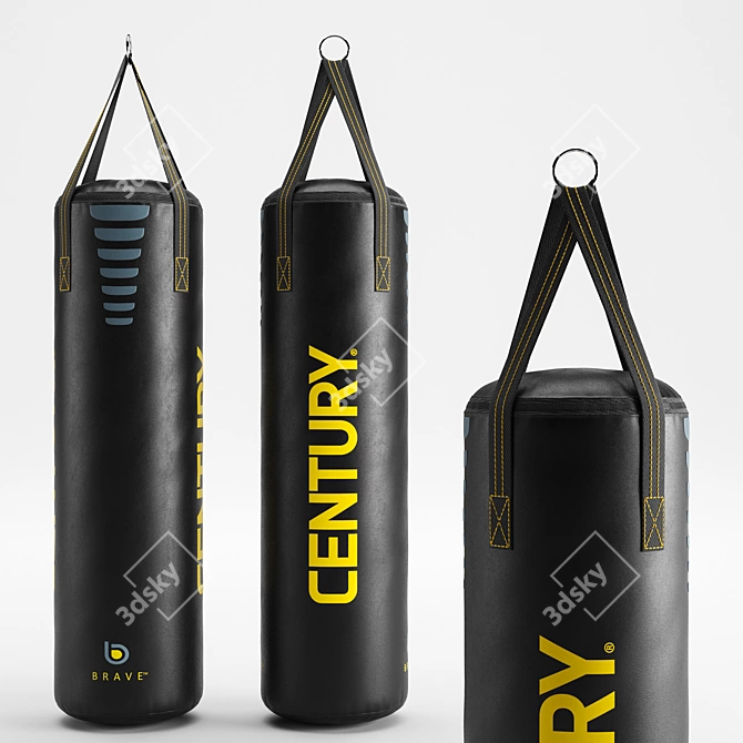 CENTURY Brave Hanging Boxing Bag: Durable and Compact 3D model image 1