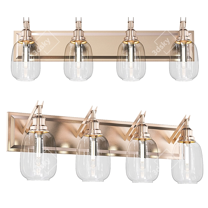 Elegant European Lighting: Savoy House Europe 3D model image 1