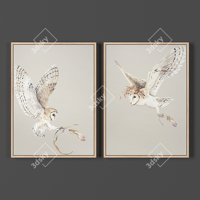 Frame Collection: 2 Frames, 460x340mm 3D model image 1