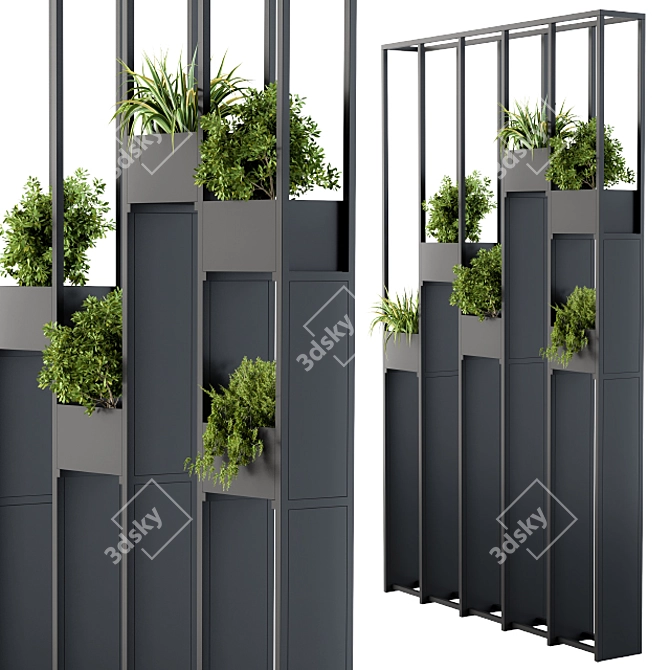 Greenery Divider 3D model image 3