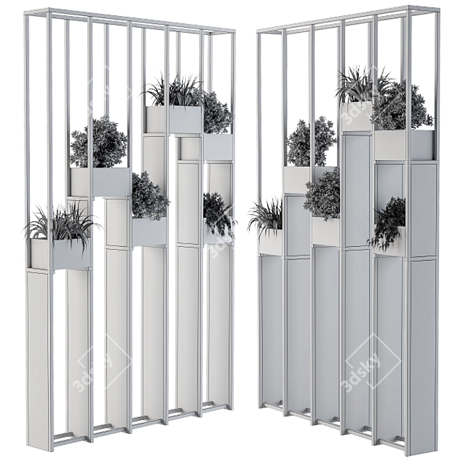 Greenery Divider 3D model image 4