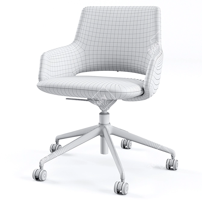 Artifort Jima Chair - Elegant and Comfortable 3D model image 5