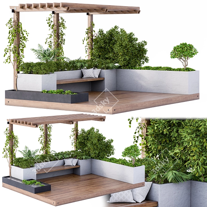 Elevate Your Outdoor Oasis 3D model image 1