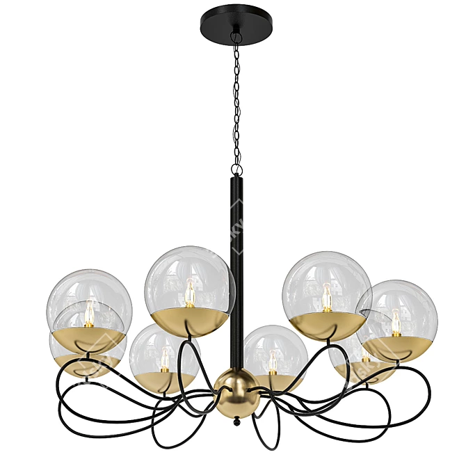 Divinare Pendant Light 3D model image 1