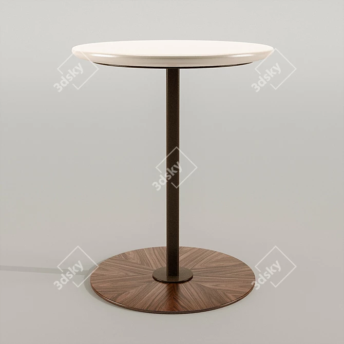 Giorgetti Magica: Elegant Small Coffee Table 3D model image 3