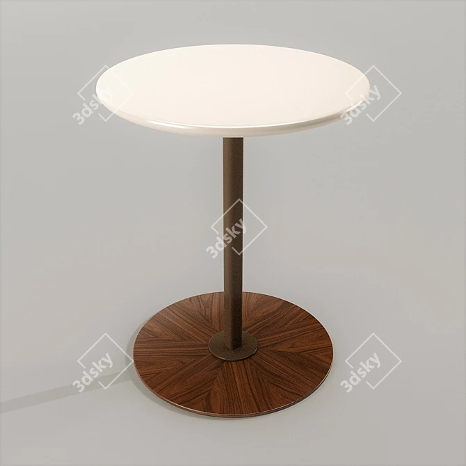 Giorgetti Magica: Elegant Small Coffee Table 3D model image 8