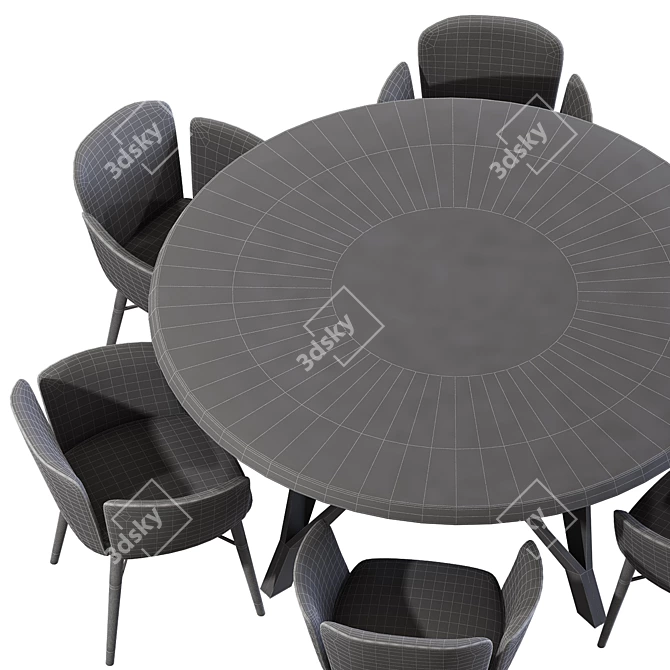Sleek Lemamobili Tabby Set 3D model image 4