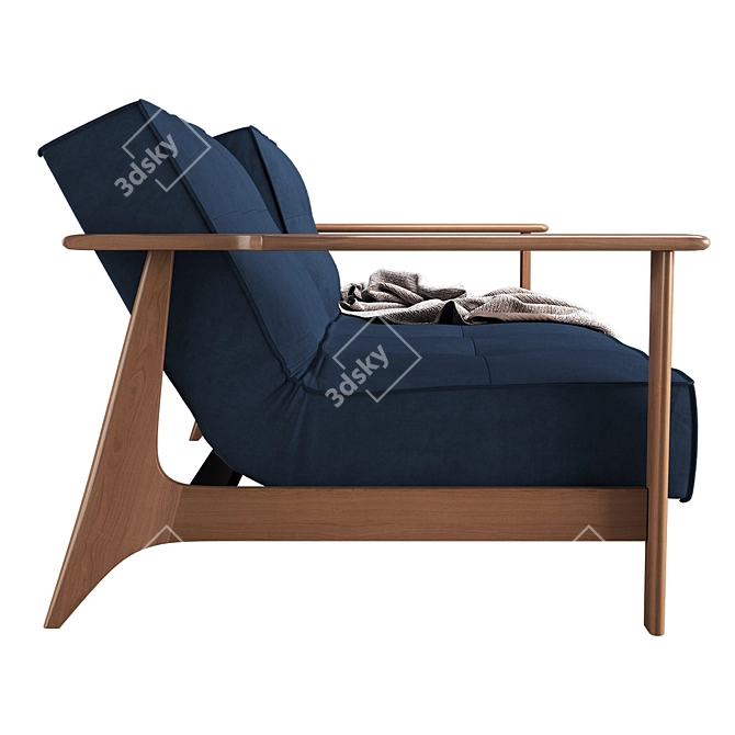 Versatile Splitback Frej Sofa 3D model image 3