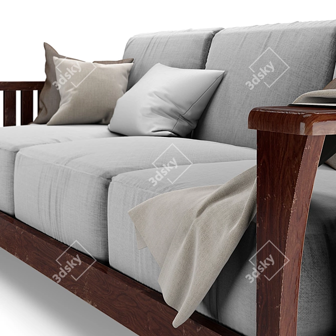 Classic Sofa 3D model image 3