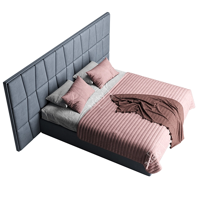 Bona Bed - King Size delight 3D model image 2