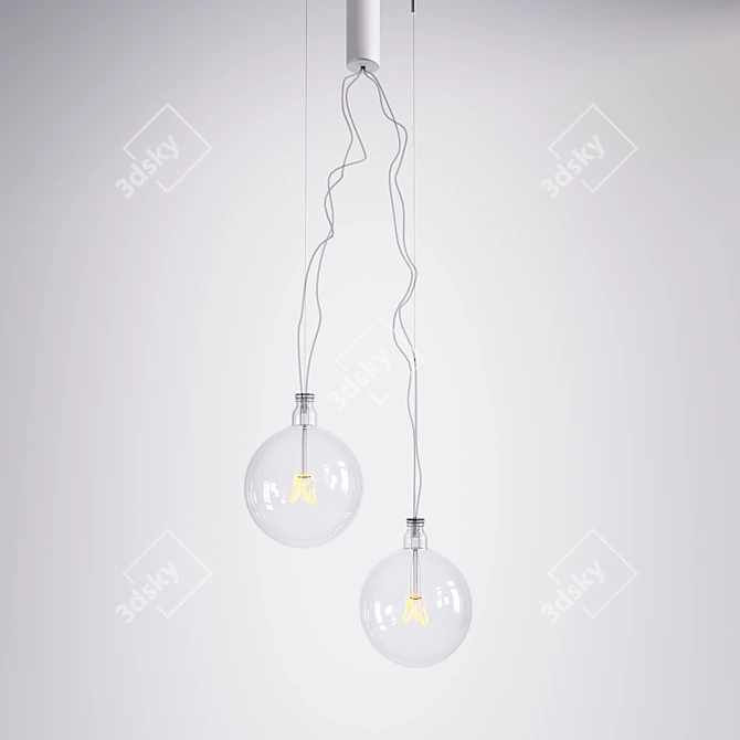 Bulbo 200mm Pendant Lamp 3D model image 2