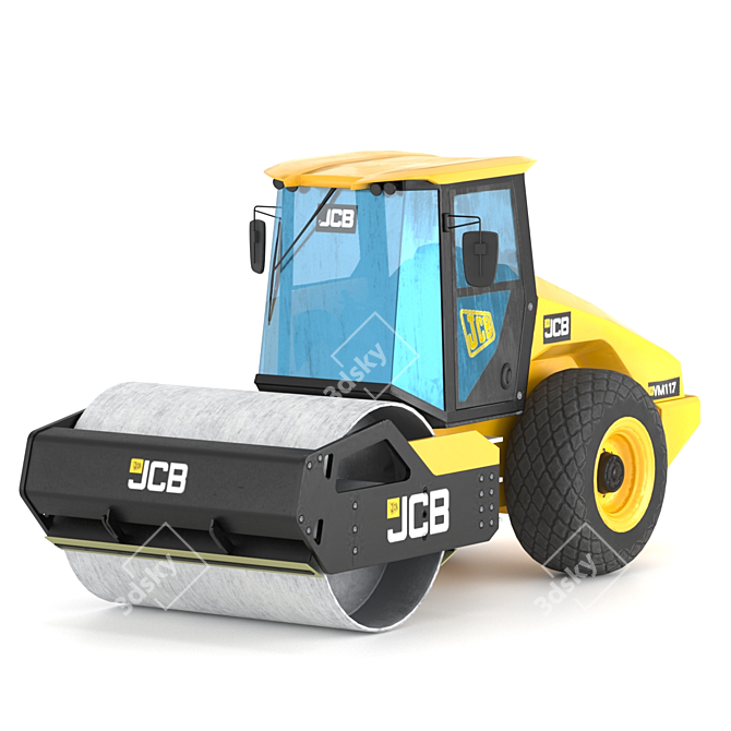 JCB VM117 Paver - High Quality Asphalt Laying Model 3D model image 1