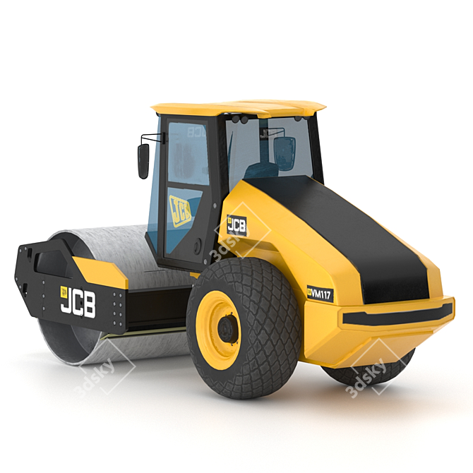 JCB VM117 Paver - High Quality Asphalt Laying Model 3D model image 2