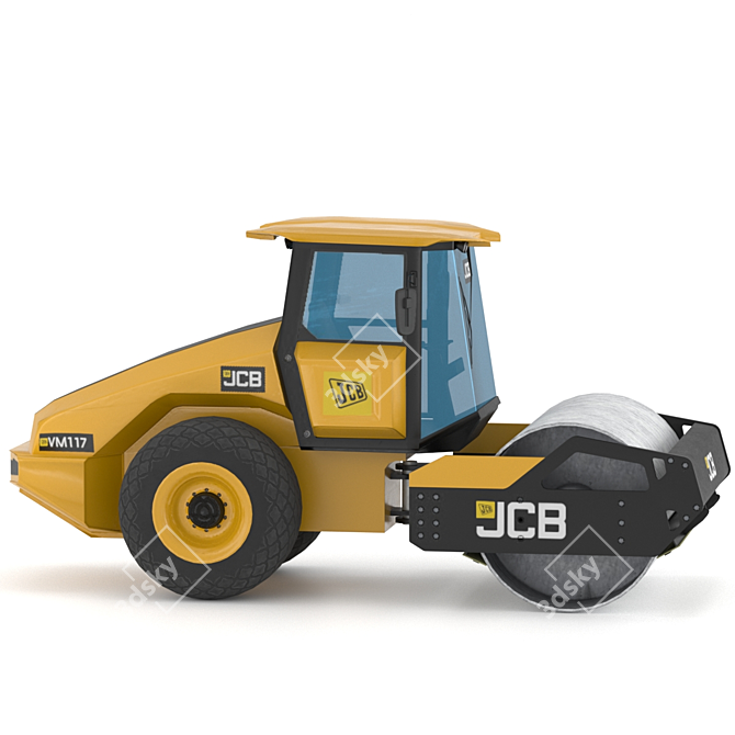 JCB VM117 Paver - High Quality Asphalt Laying Model 3D model image 3