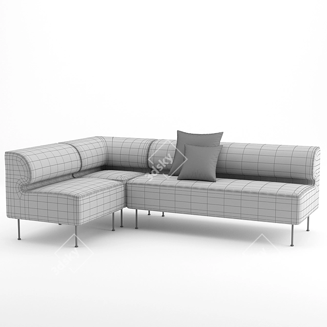 Eave Dining Sofa Set: Norm Architects 3D model image 5