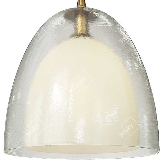 Elegant Arteriors Jenna Pendant 3D model image 2