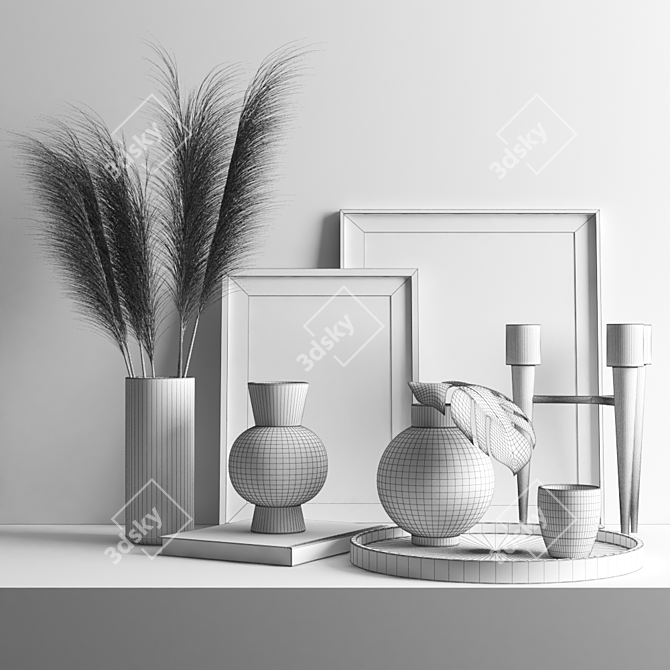 Creamy Poly Set 3D model image 4