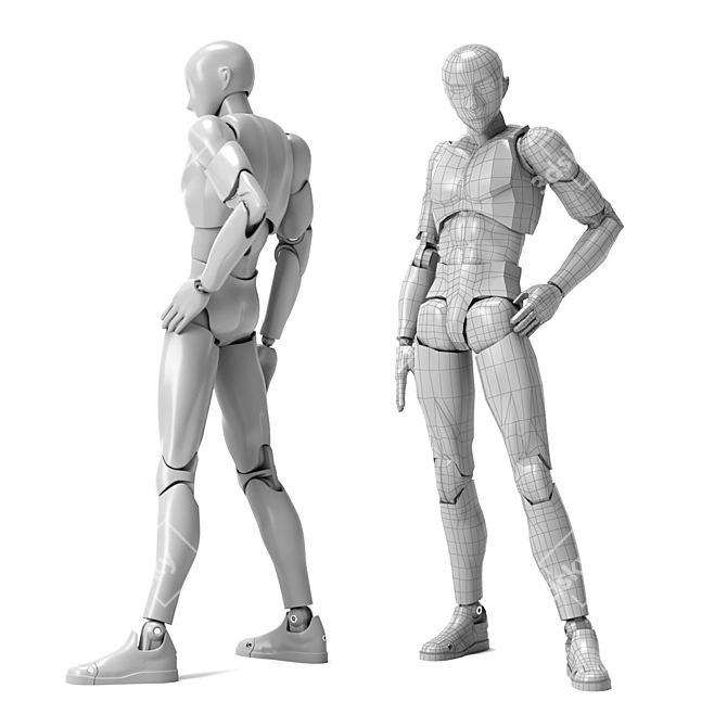 SHFiguarts Body Kun DX - Ultimate Art Figure 3D model image 2