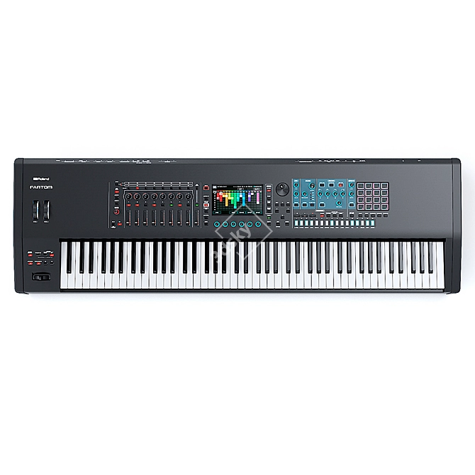 Ultimate Workstation Roland Fantom 8 3D model image 2