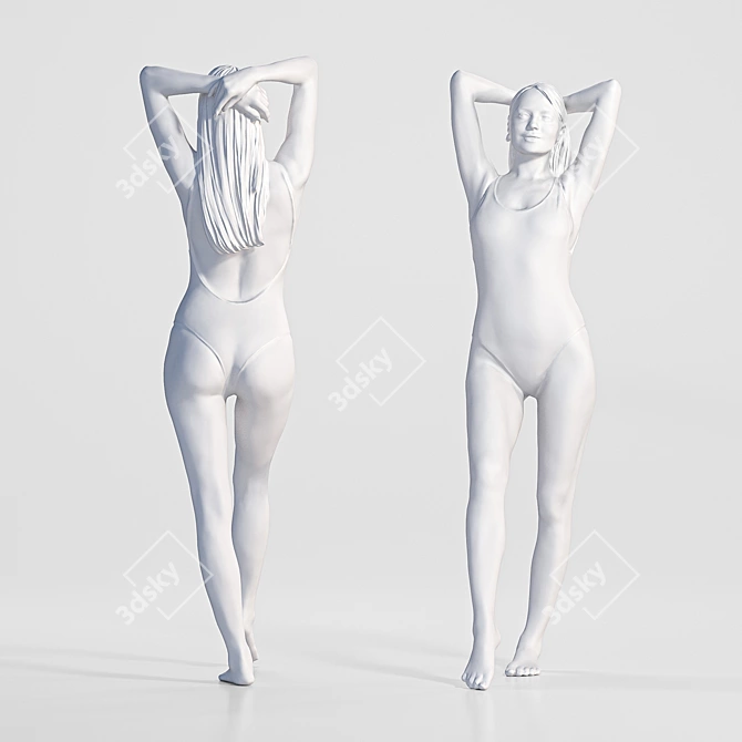 Elena_1102: 30K Triangles, 4096px Textures, 3DS Max + Vray/Corona 3D model image 3