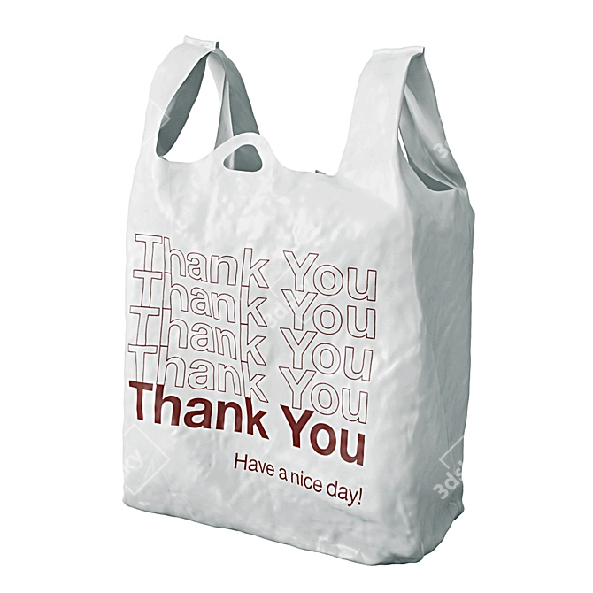  Versatile Mesh-enabled Plastic Bag 3D model image 1