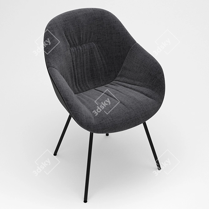 Soft-Duo Chair: Polys: 95 466, V-Ray Render, 3Ds Max 2015 & FBX Formats 3D model image 2