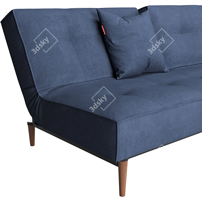 Versatile Splitback Sofa 3D model image 2