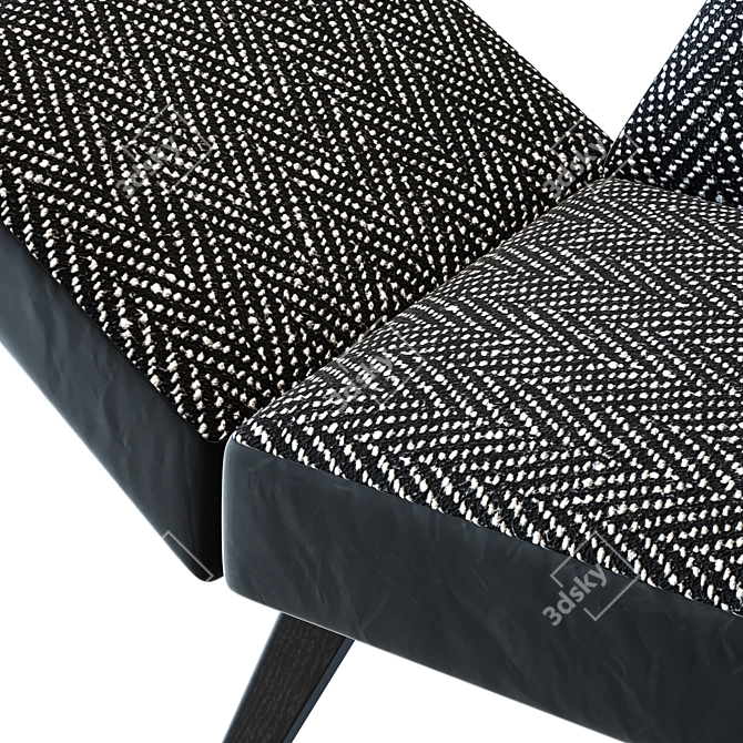 Modern Facett Sofa by Folke Jansson 3D model image 4
