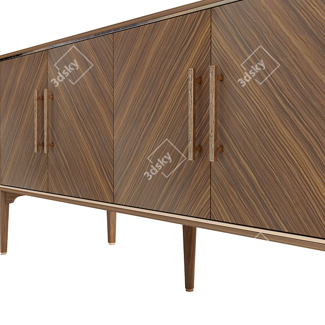 Elegant Enza Raum Sideboard - Sleek Design & Ample Storage 3D model image 6