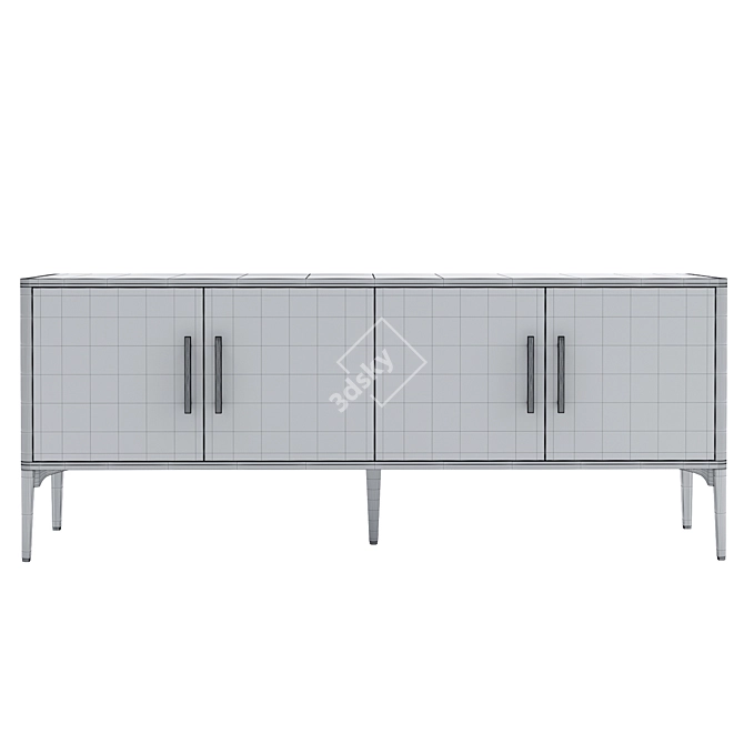 Elegant Enza Raum Sideboard - Sleek Design & Ample Storage 3D model image 7