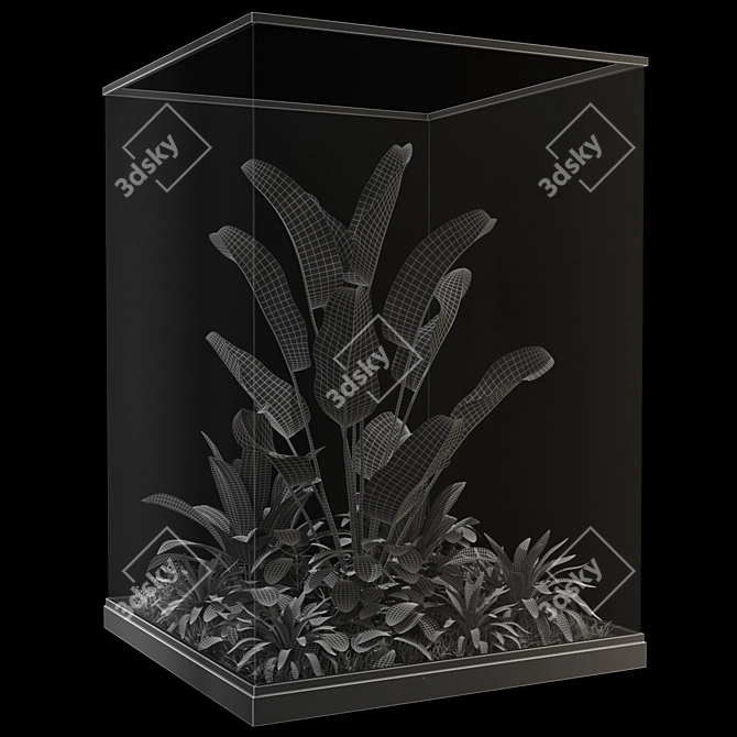 Flora 238: Lush Greenery at Home 3D model image 3