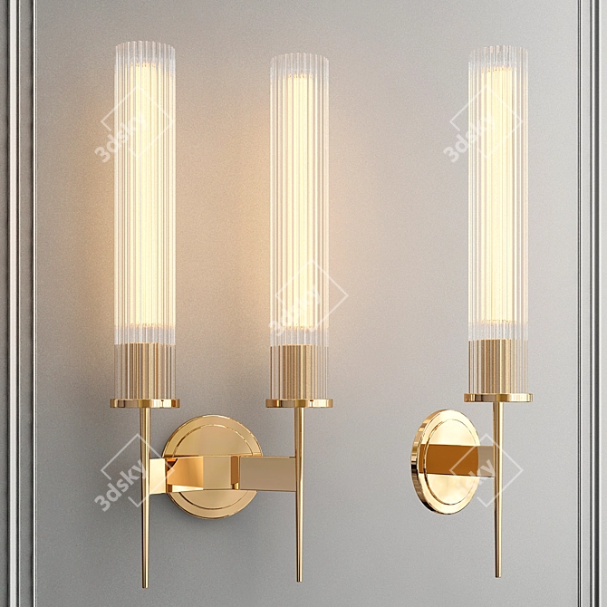 Modern Wall Lamp Collection 3D model image 5